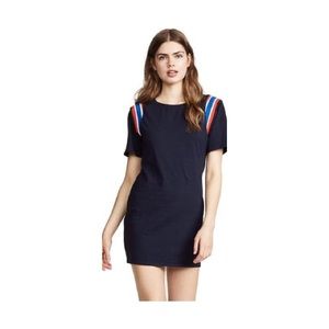 Pam & Gela Sport Stripe jersey t-shirt mini dress❤️⚾️🧢